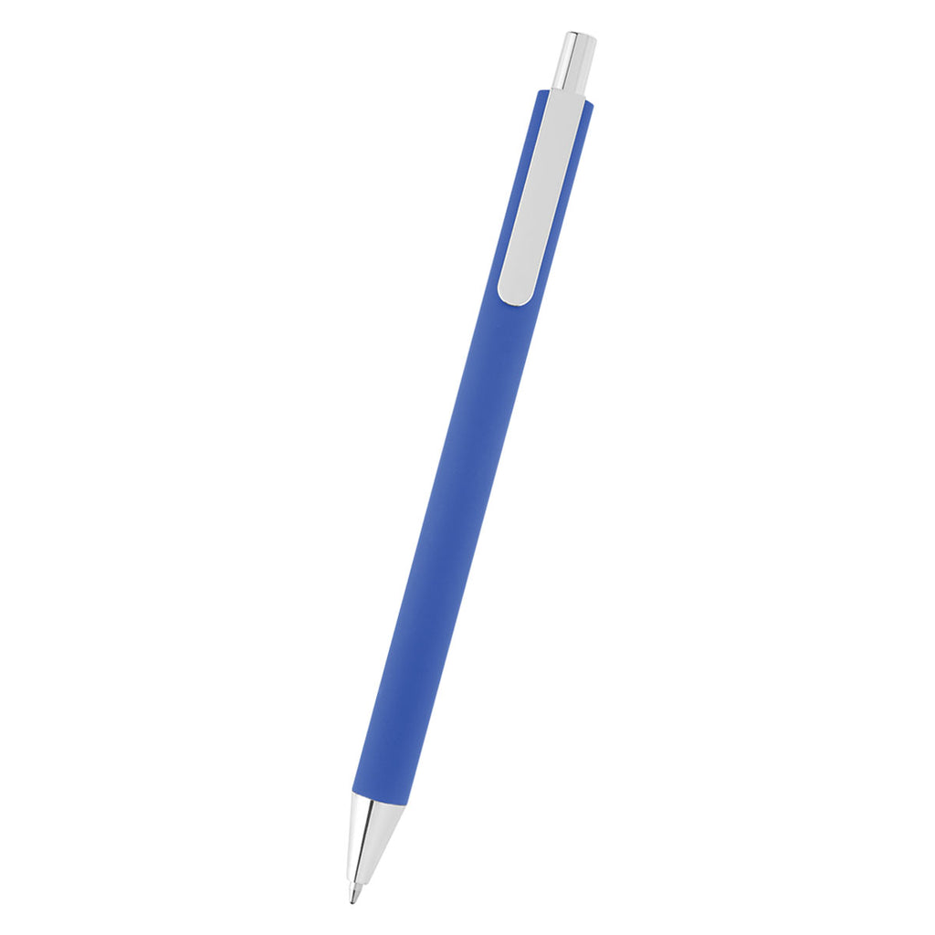 Riley Pen in Recycled Aluminum - Royal Blue - Front