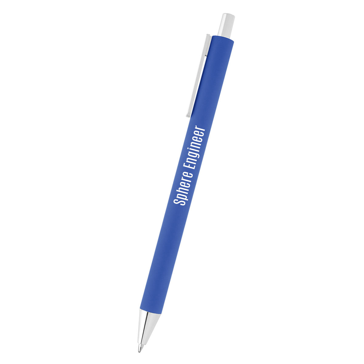 Riley Pen in Recycled Aluminum - Royal Blue - Laser Engraving