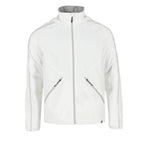 Rincon Packable Jacket with Recycled Content for Men Debossing - White/Silver - Flat