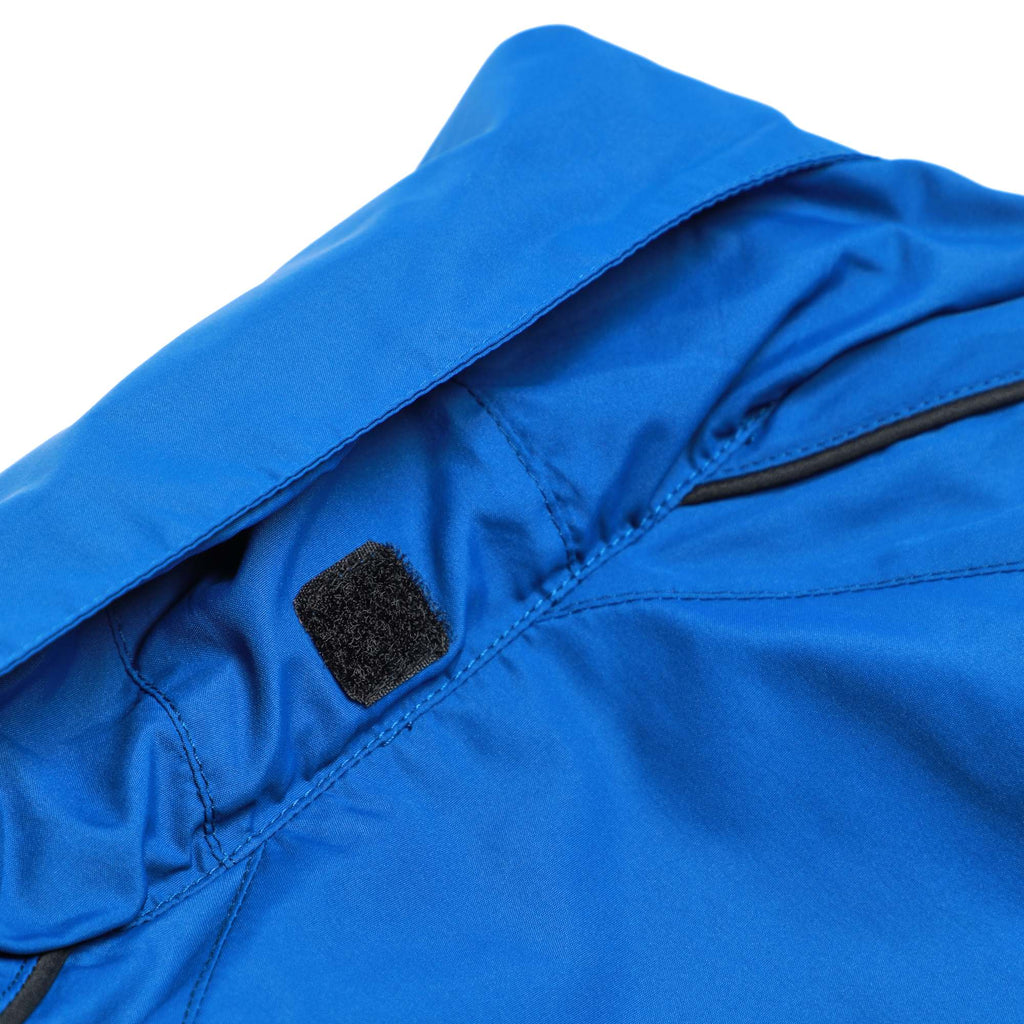 Rincon Packable Jacket with Recycled Content for Men Transfer - Metro Blue/Black - Flat