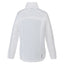 Rincon Packable Jacket with Recycled Content for Women Laser Engraving - White/Silver - Back Flat