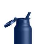 Ringo Pro Water Bottle with Magnetic Phone Ring, 24 oz Full Color - Blue - View 3
