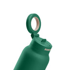 Ringo Pro Water Bottle with Magnetic Phone Ring, 24 oz Full Color - Green - View 3