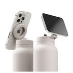 Ringo Pro Water Bottle with Magnetic Phone Ring, 24 oz Full Color - Ivory - View 3