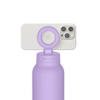 Ringo Pro Water Bottle with Magnetic Phone Ring, 24 oz Full Color - Lilac - View 11