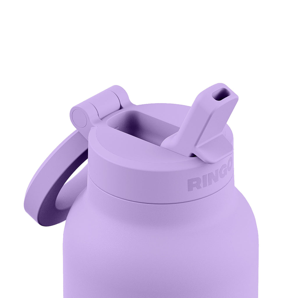 Ringo Pro Water Bottle with Magnetic Phone Ring, 24 oz Full Color - Lilac - View 9