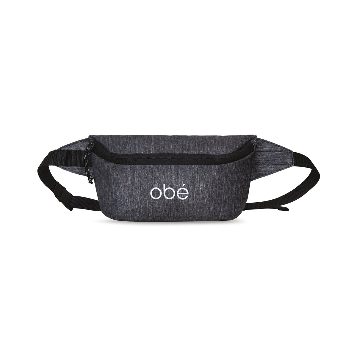 Rio Waist Pack with Carabiner Loop Embroidery - Granite Heather Grey - View 1