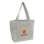 Ripley Starboard Recycled Cotton Tote Bag, 10 oz - Heather Gray - Colorbrite