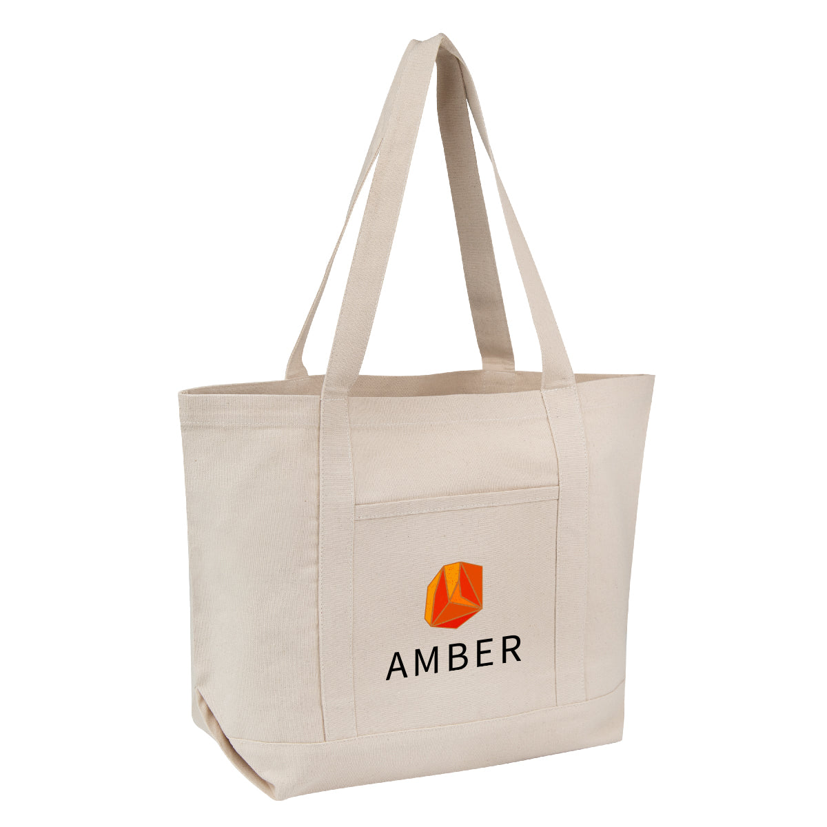 Ripley Starboard Recycled Cotton Tote Bag, 10 oz - Natural - Colorbrite