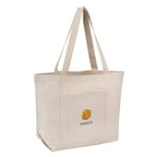 Ripley Starboard Recycled Cotton Tote Bag, 10 oz - Natural - Embroidery