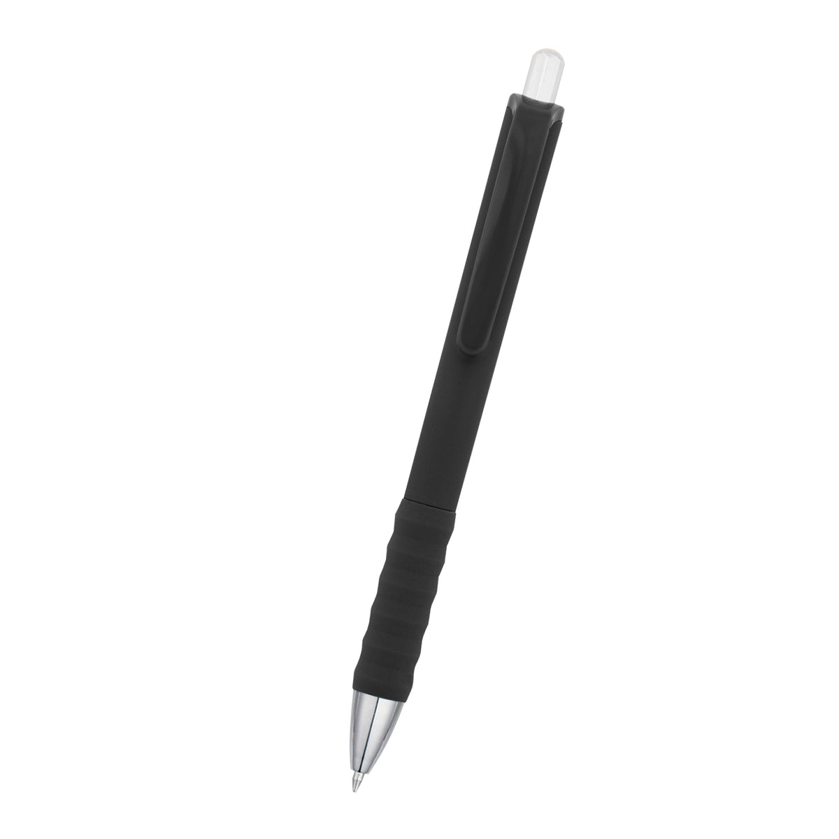 Ripple Pen with Gel Ink - Black - Front