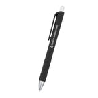 Ripple Pen with Gel Ink - Black - Silk Screen