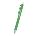 Ripple Pen with Gel Ink - Green - Silk Screen