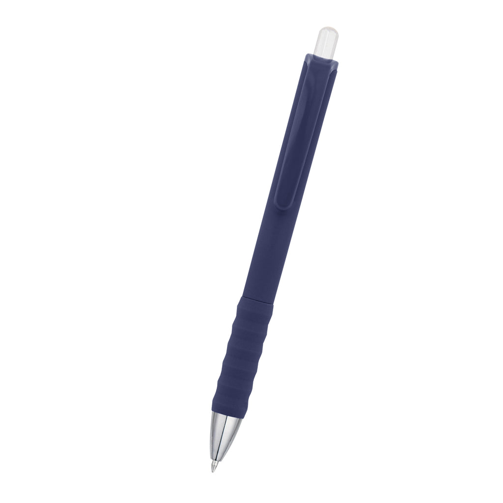 Ripple Pen with Gel Ink - Navy - Front