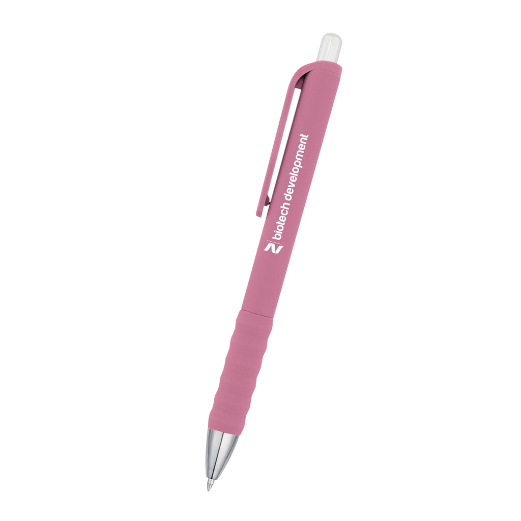 Ripple Pen with Gel Ink - Pink Lavender - Silk Screen