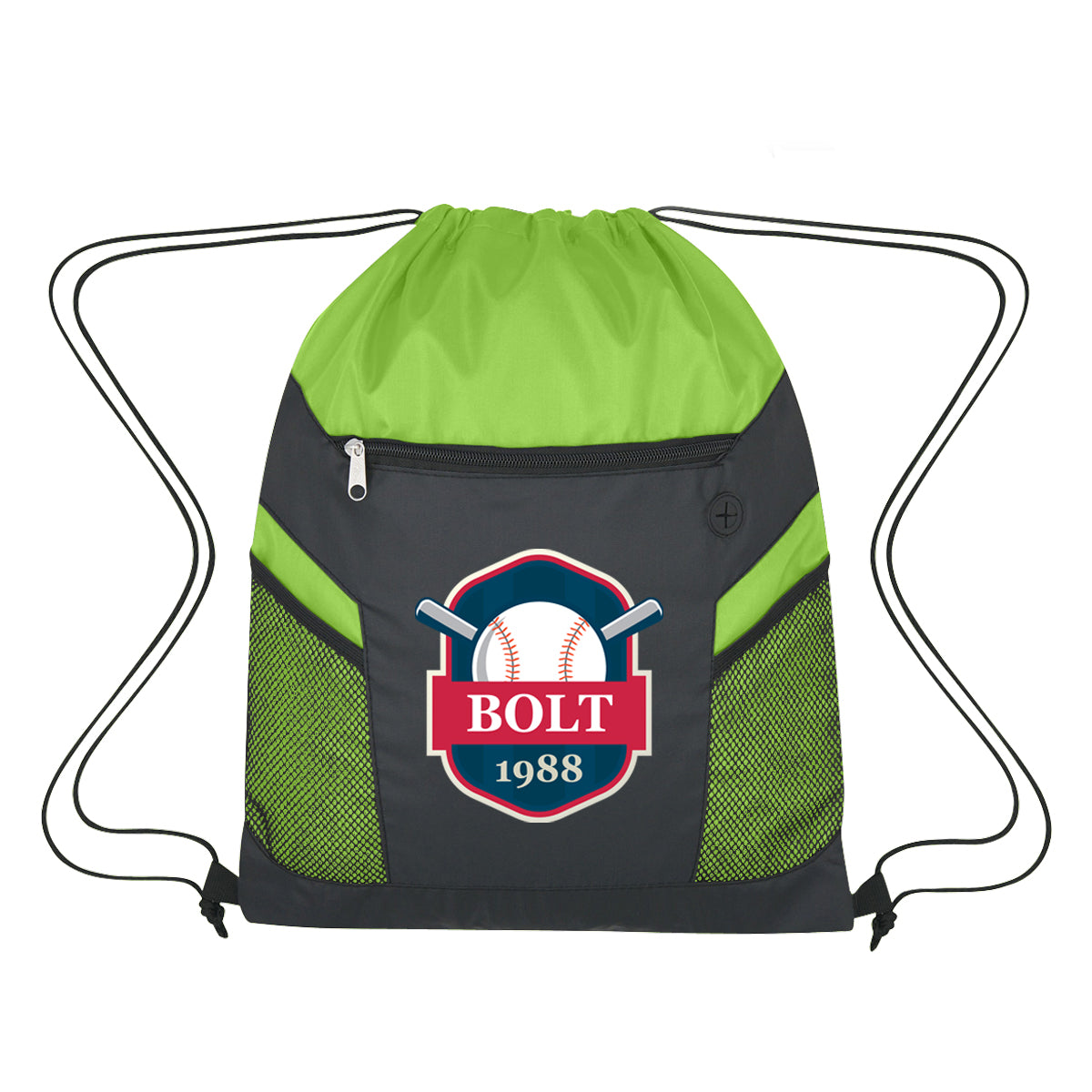 Ripstop Drawstring Bag, Recycled - Colorbrite