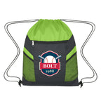 Ripstop Drawstring Bag, Recycled - Colorbrite