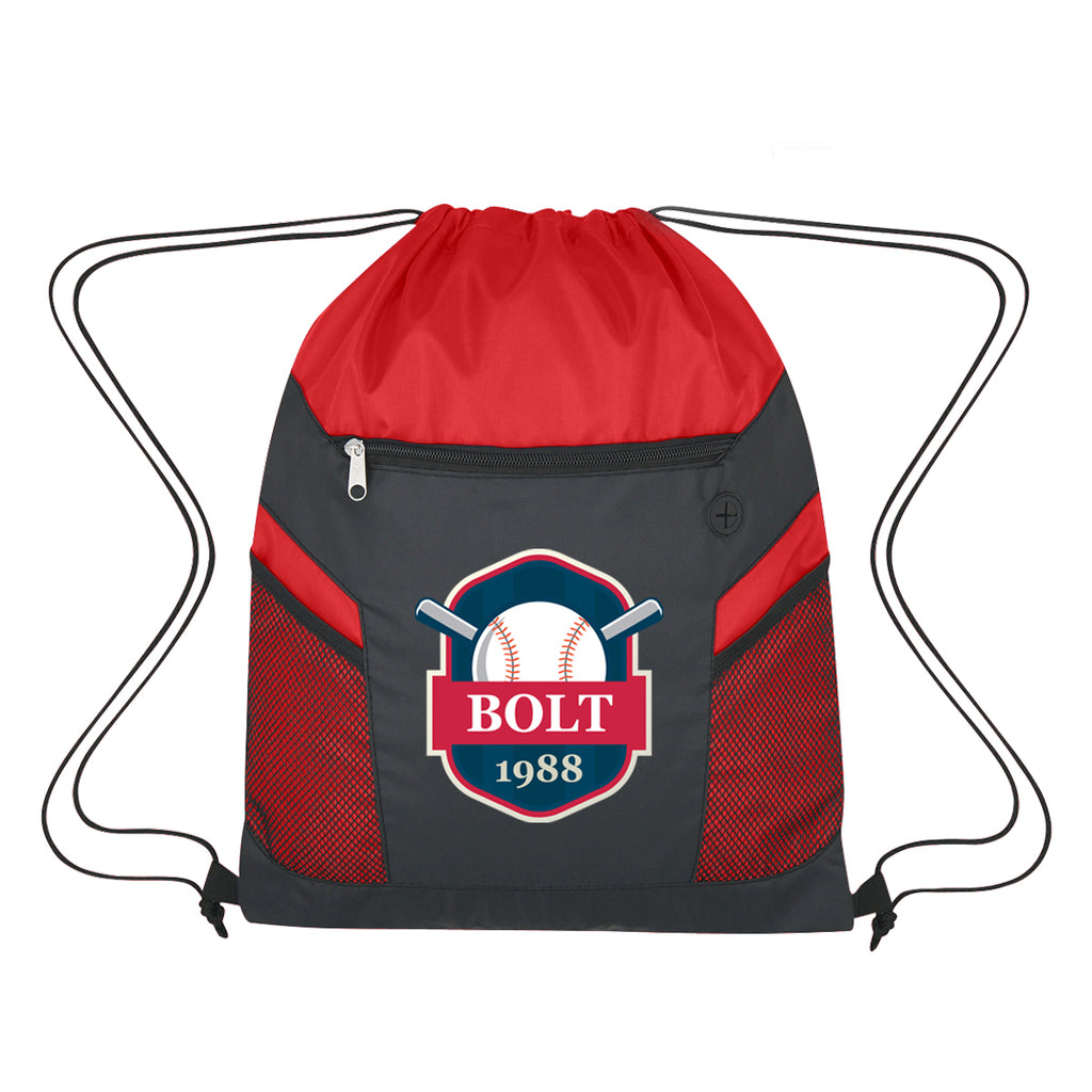 Ripstop Drawstring Bag, Recycled - Colorbrite