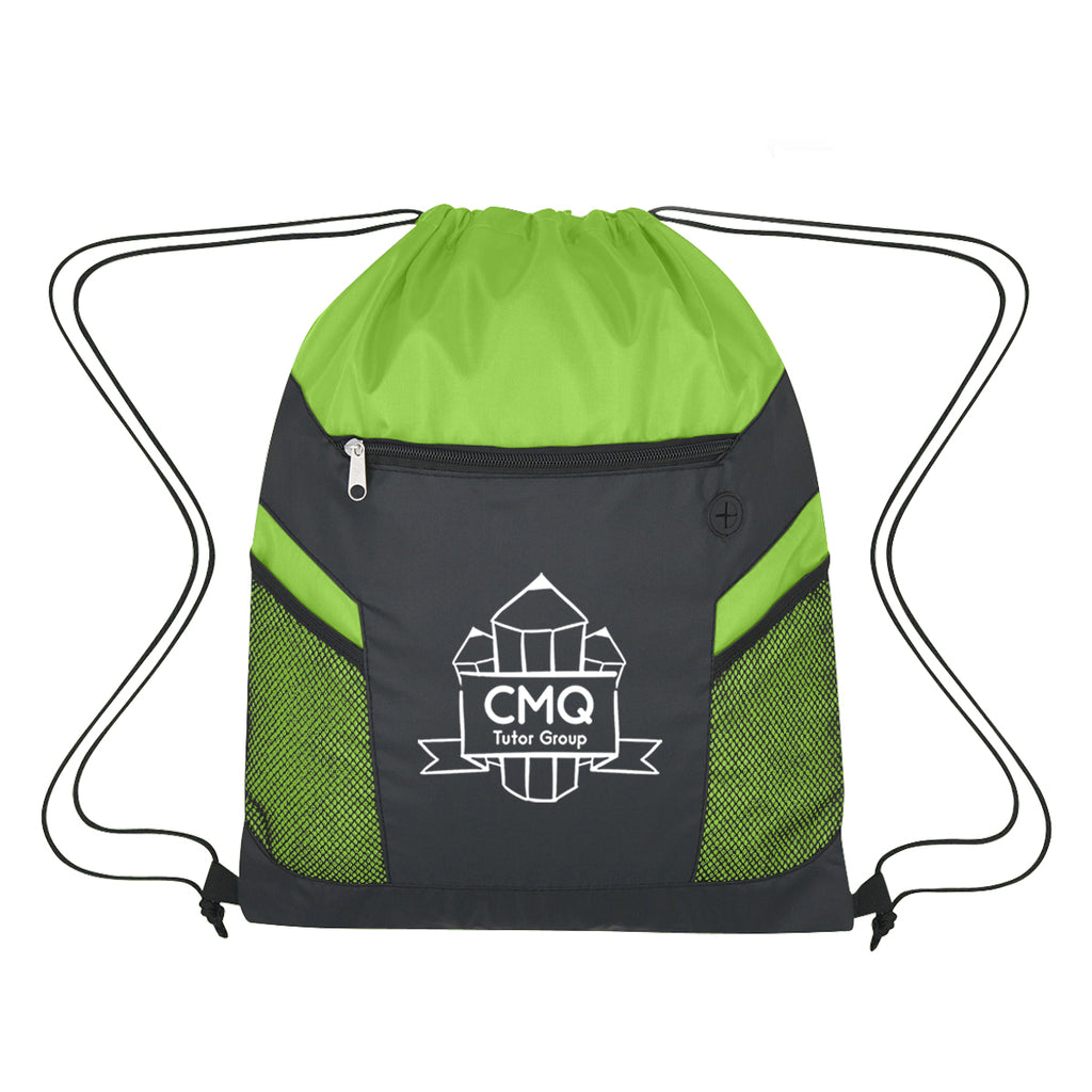 Ripstop Drawstring Bag, Recycled - Silk Screen