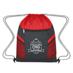 Ripstop Drawstring Bag, Recycled - Silk Screen