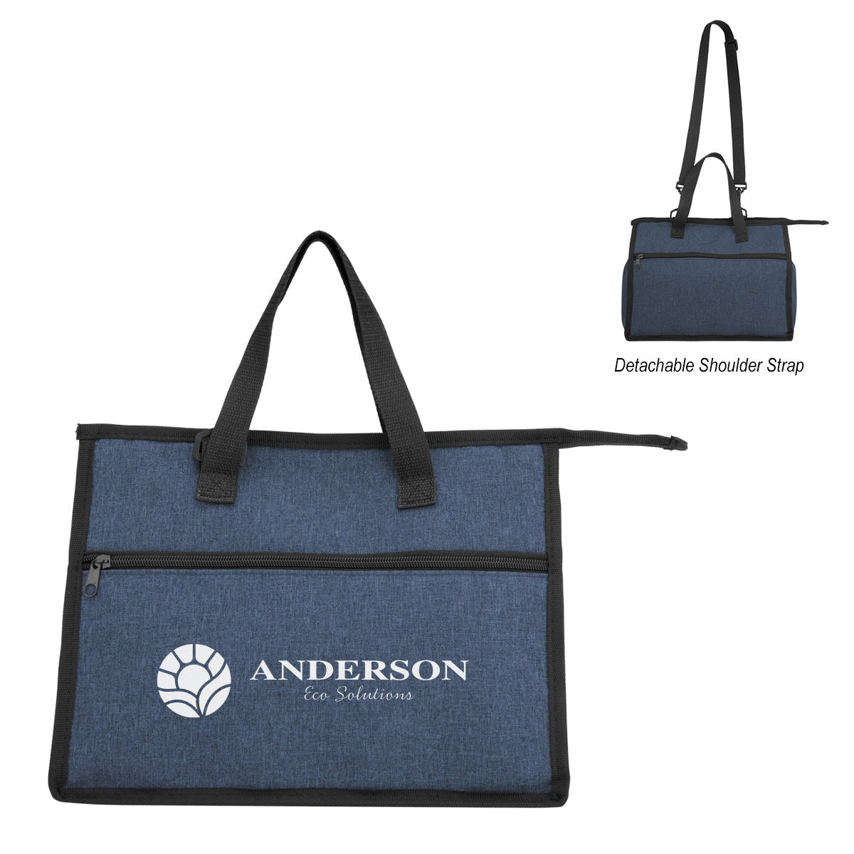Rita Cooler Bag for 13 Cans - Navy - Silk Screen