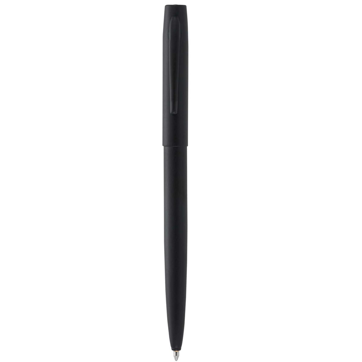Rite in the Rain All Weather Clicker Pen in Brass - Black - Front