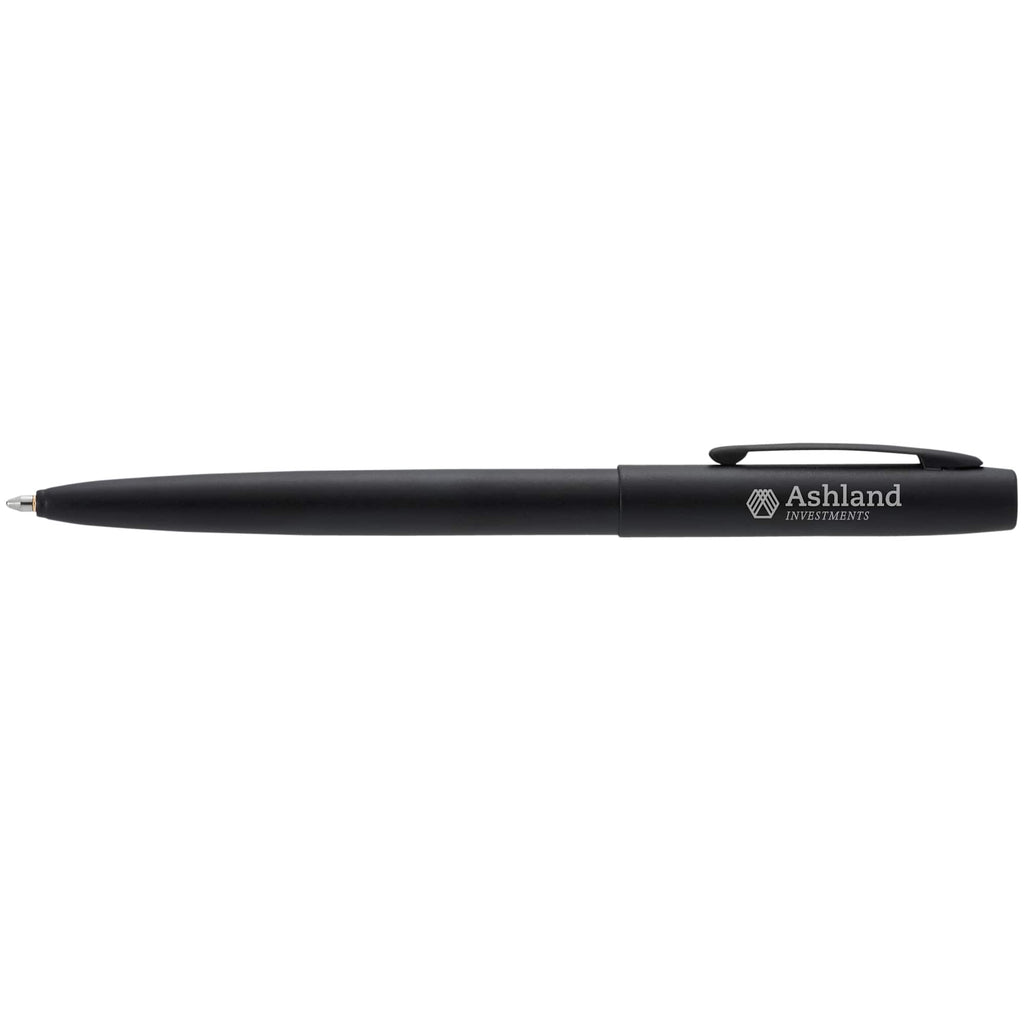 Rite in the Rain All Weather Clicker Pen in Brass - Black - Right Side