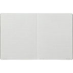 Rite in the Rain Stapled Field Notebook, 6.6 x 8.5 Inches - Black - Open
