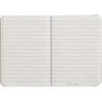 Rite in the Rain Weatherproof Soft Cover Notebook, 3.5 x 5.25 Inches - Black - Open