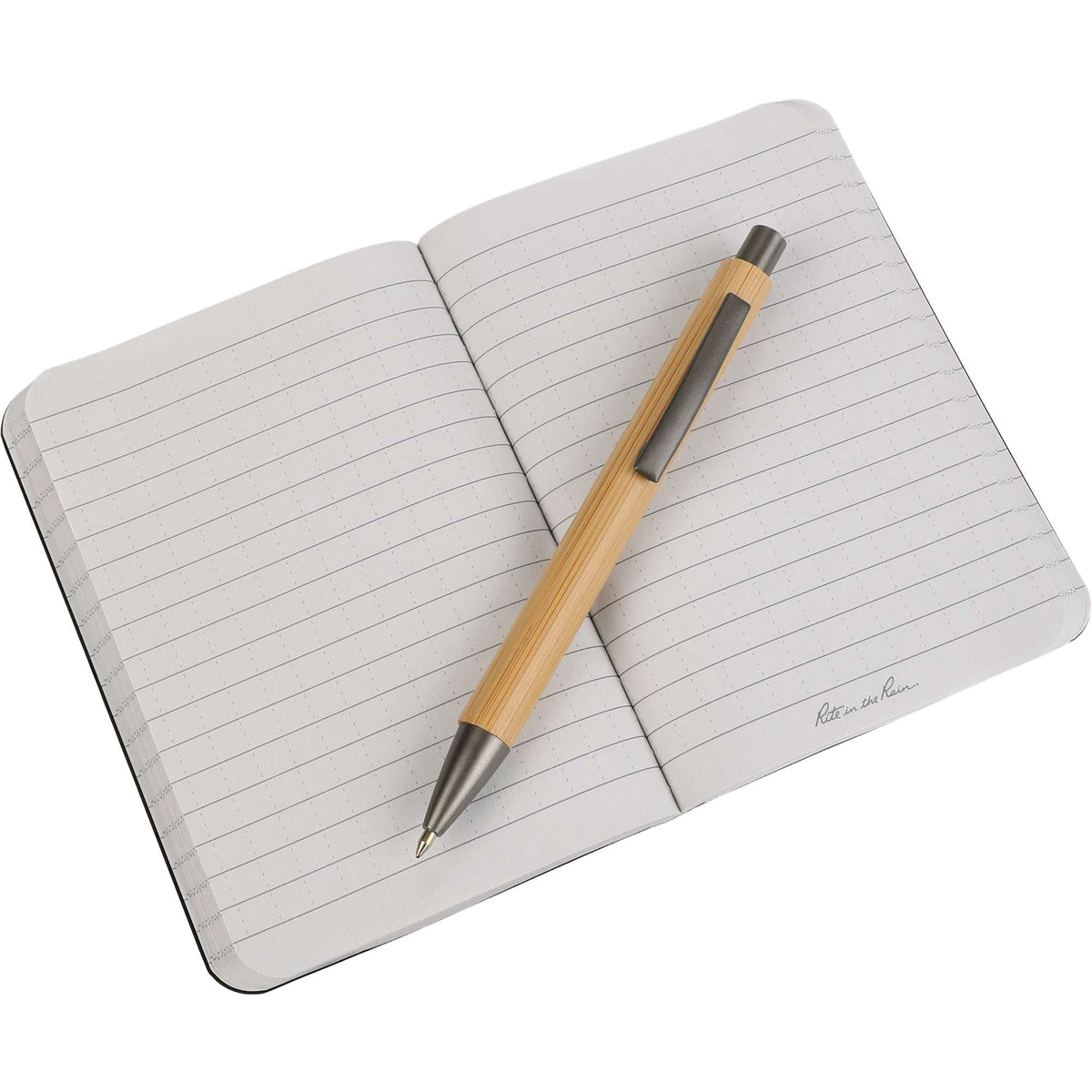 Rite in the Rain Weatherproof Soft Cover Notebook, 3.5 x 5.25 Inches - Black - Scale