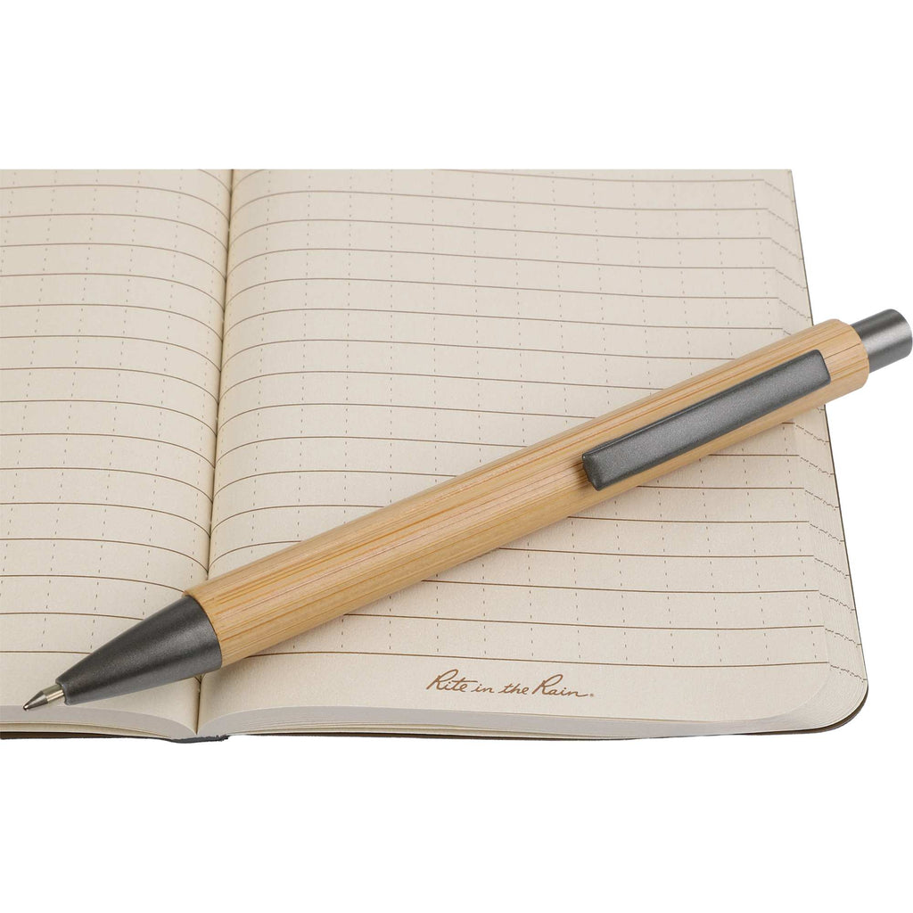 Rite in the Rain Weatherproof Soft Cover Notebook, 3.5 x 5.25 Inches - Tan - Detail