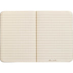 Rite in the Rain Weatherproof Soft Cover Notebook, 3.5 x 5.25 Inches - Tan - Open
