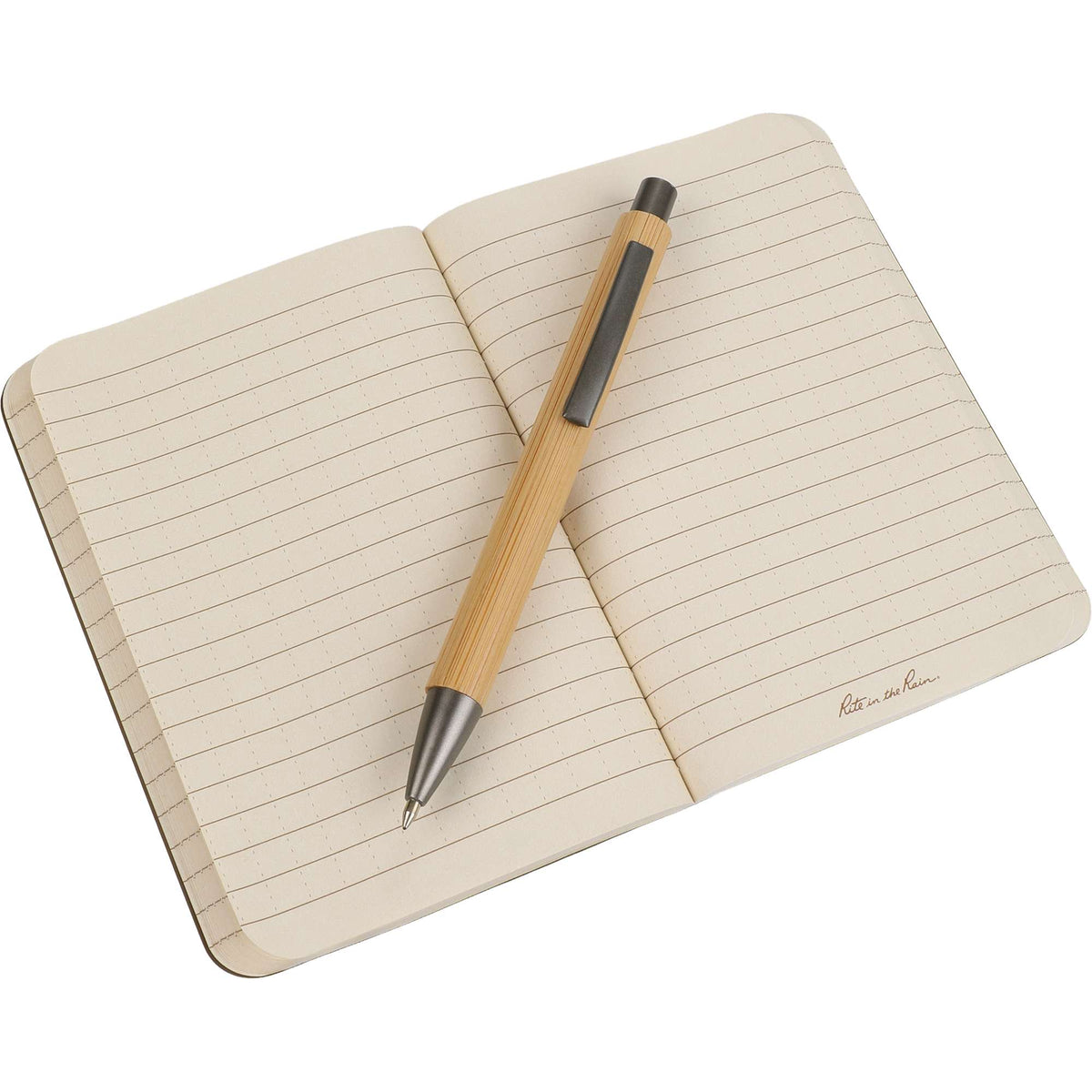 Rite in the Rain Weatherproof Soft Cover Notebook, 3.5 x 5.25 Inches - Tan - Scale