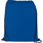 Rivers Non-Woven Drawstring Bag with Pen Sleeves - Royal Blue - Photo 2