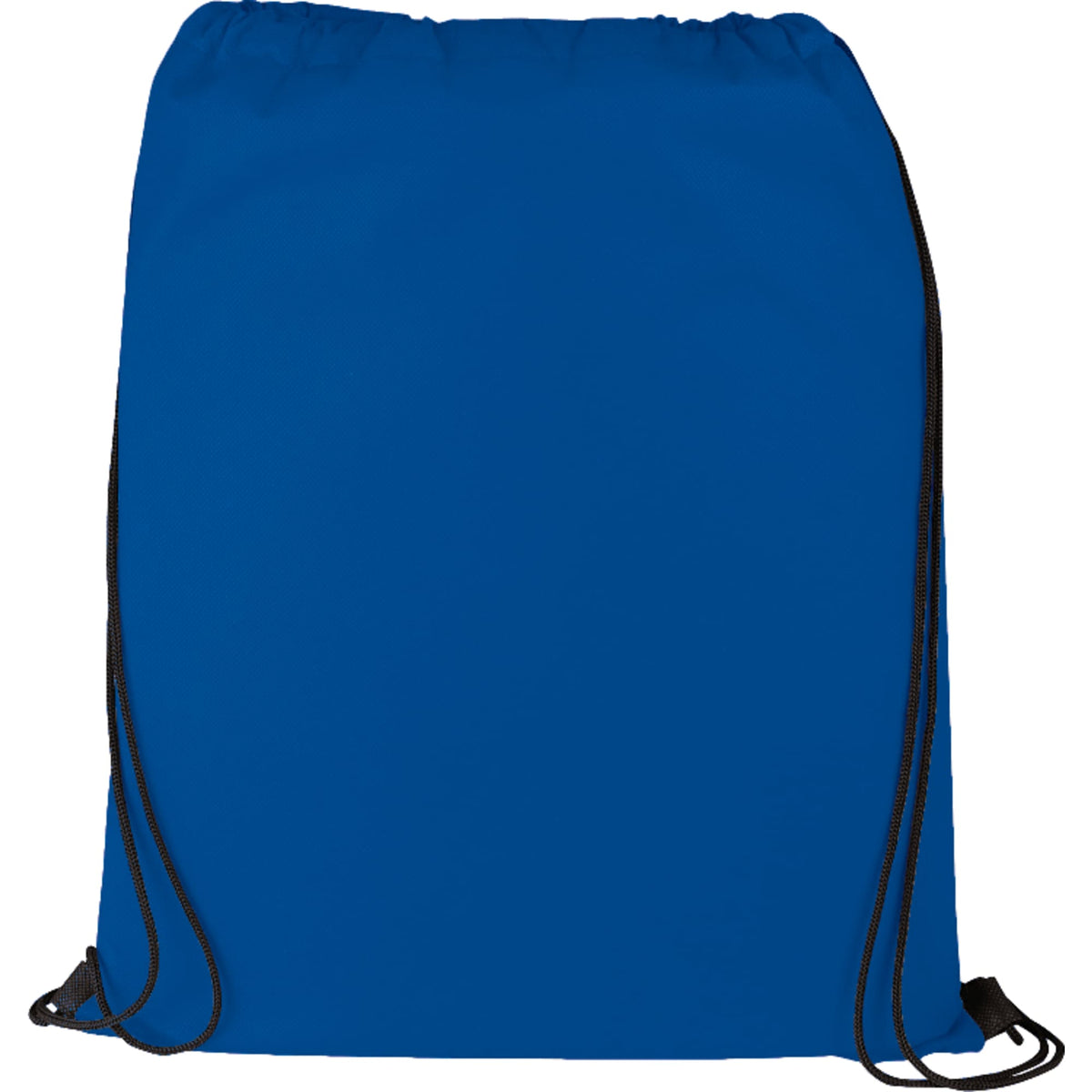 Rivers Non-Woven Drawstring Bag with Pen Sleeves - Royal Blue - Photo 2