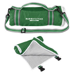 Riverside Roll-Up Blanket with Carry Handle - Green - Silk Screen