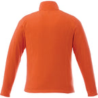 Rixford Anti-Pill Microfleece Full Zip Jacket for Men Embroidery - Saffron - Back Flat