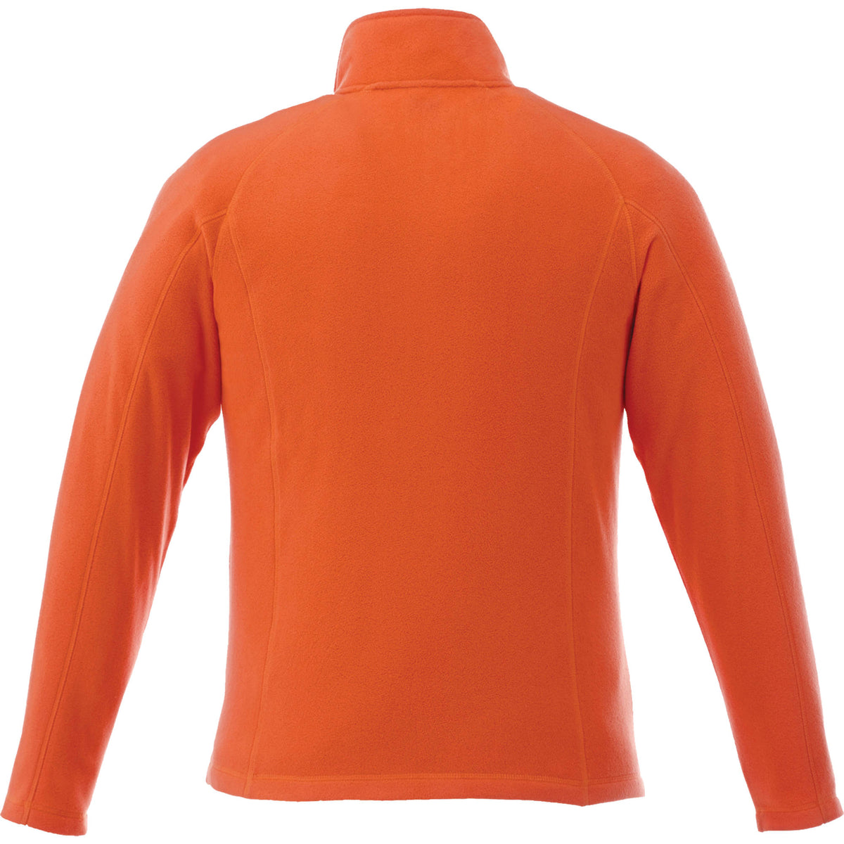 Rixford Anti-Pill Microfleece Full Zip Jacket for Men Embroidery - Saffron - Back Flat