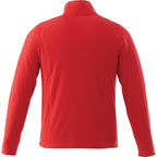 Rixford Anti-Pill Microfleece Full Zip Jacket for Men Embroidery - Team Red - Back Flat
