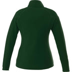 Rixford Anti-Pill Microfleece Full Zip Jacket for Women Embroidery - Forest Green - Back Flat