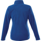 Rixford Anti-Pill Microfleece Full Zip Jacket for Women Laser Engraving - New Royal - Back Flat