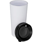 Roadmaster Travel Tumbler with Sip-Through Lid, 20 oz - Black - Alternate