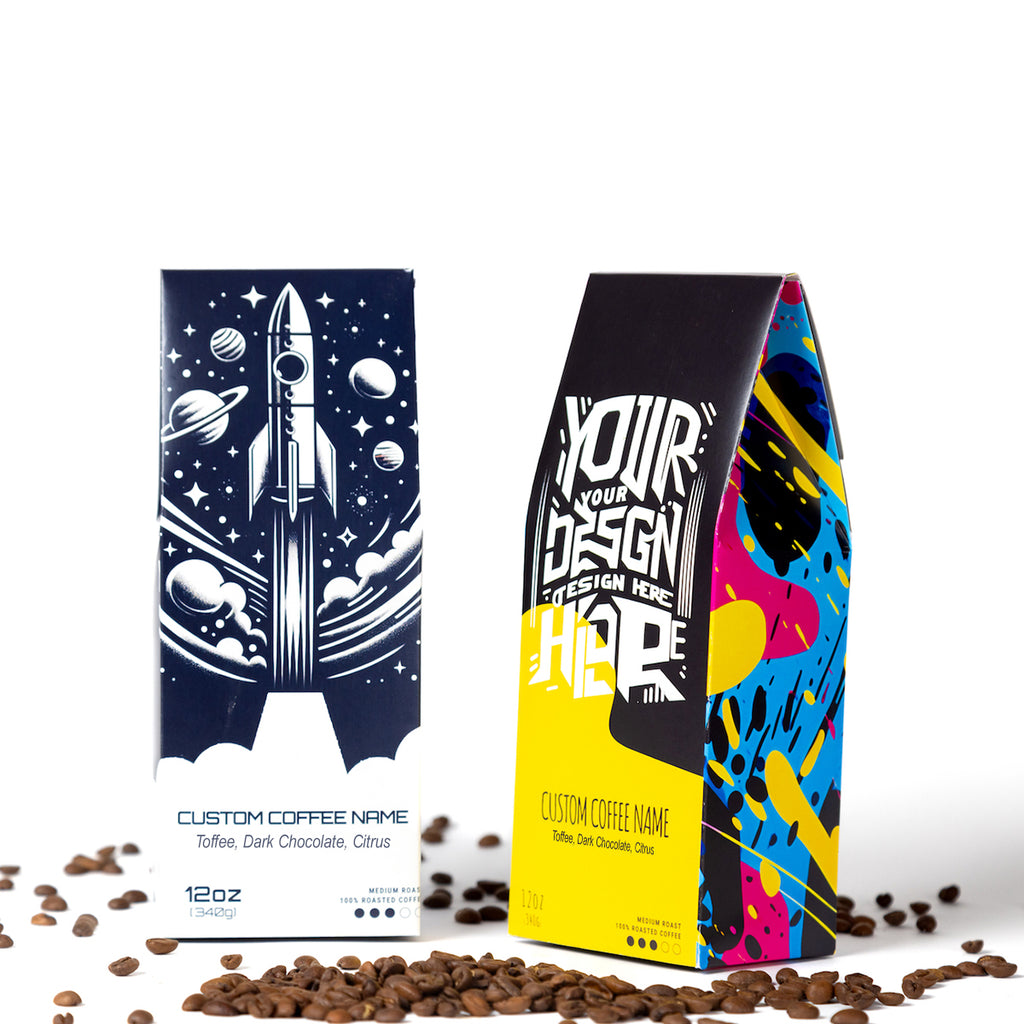 Roastify Whole Bean Medium Roast Coffee, 12 oz - White - Full Color
