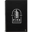 Rocketbook Core Reusable Notebook Set, Executive Size - Black - Front