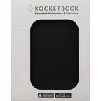 Rocketbook Core Reusable Notebook Set, Executive Size - Black - Packaging