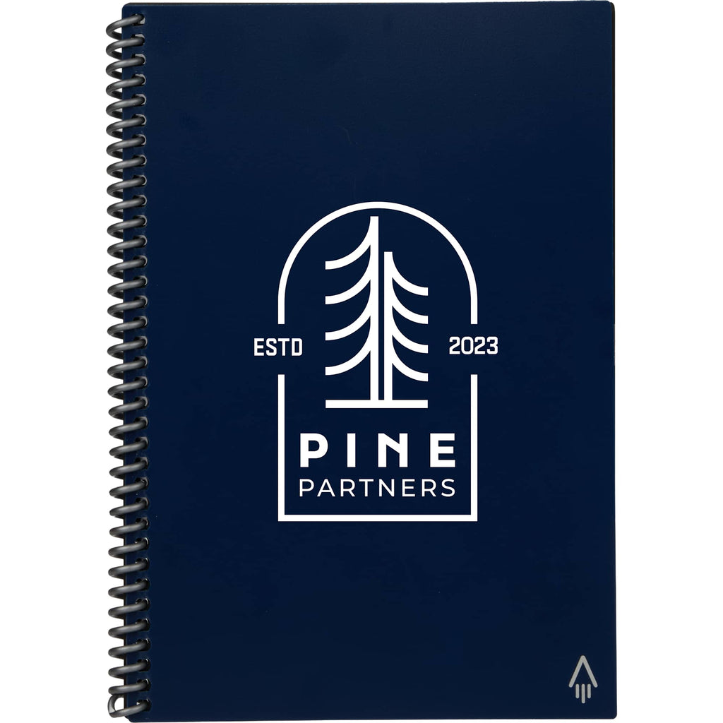 Rocketbook Core Reusable Notebook Set, Executive Size - Navy - Front