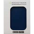 Rocketbook Core Reusable Notebook Set, Executive Size - Navy - Packaging
