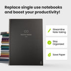 Rocketbook Core Reusable Notebook Set, Letter Size - Black - Detail 3