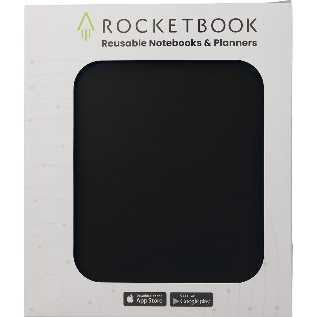 Rocketbook Core Reusable Notebook Set, Letter Size - Black - Packaging