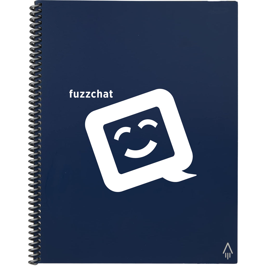 Rocketbook Core Reusable Notebook Set, Letter Size - Navy - Front